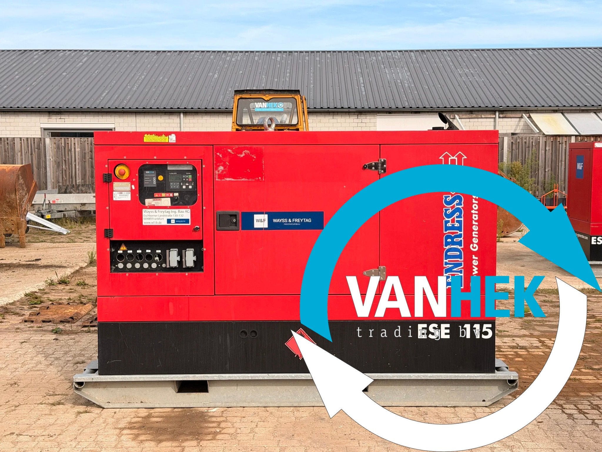 Endress ESE115 PW/MPS - silent genset / Perkins engine / Mec, Articles professionnels, Endress, DE