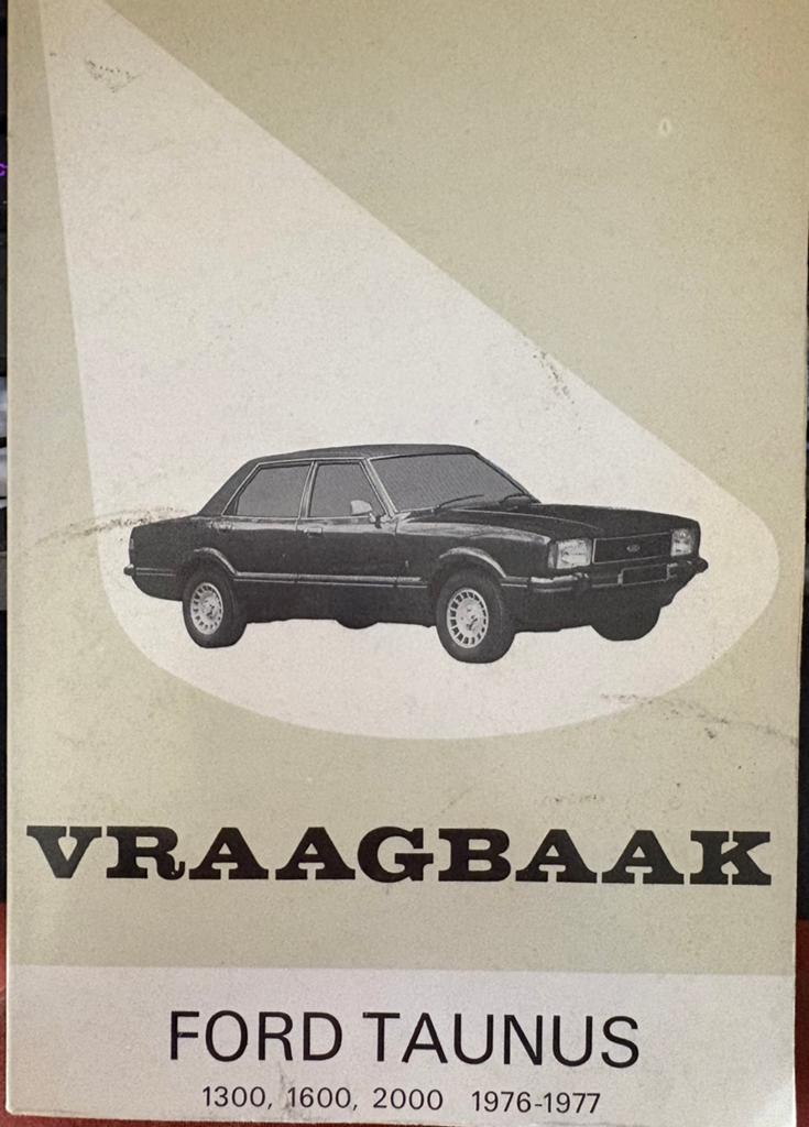 Ford taunus tc2 van 1300 tot 2000 cc, Ophalen of Verzenden