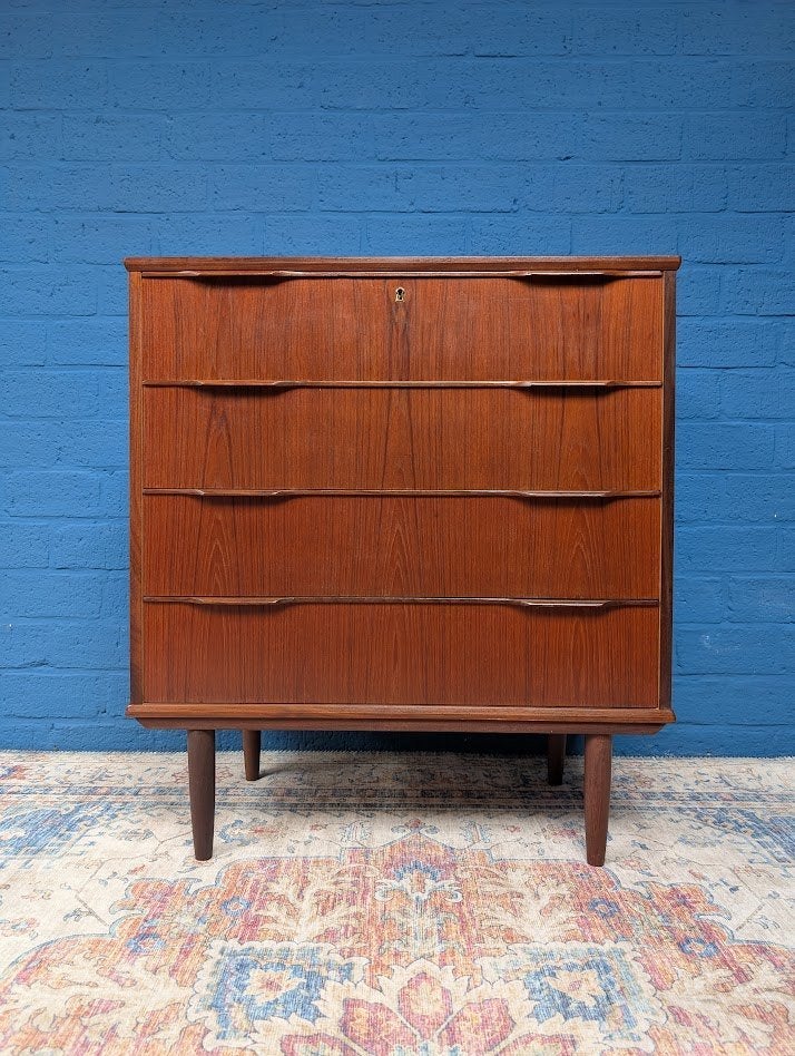 Vintage ladekast, Ejsing Møbelfabrik, jaren 60, Ophalen, Huis en Inrichting