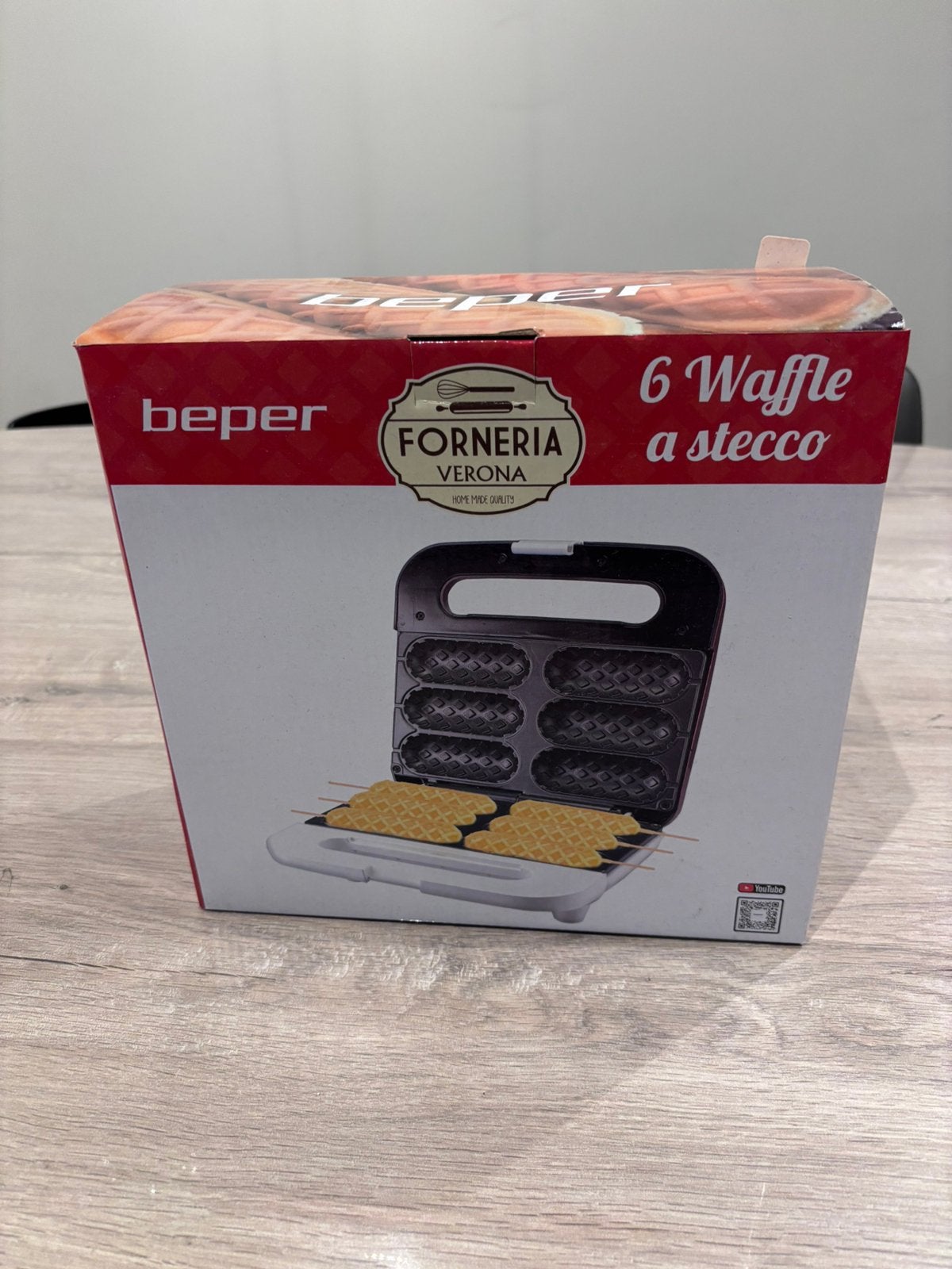 Beper wafelijzer op stokje, Electroménager, Gaufriers, Enlèvement, Comme neuf