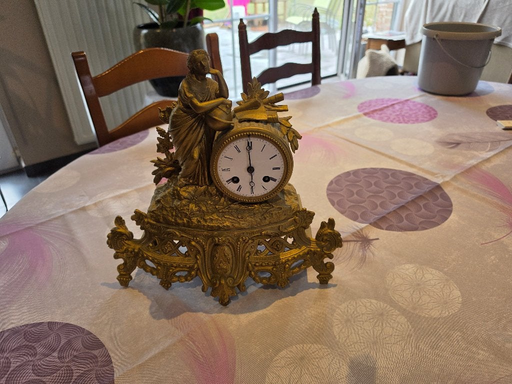 À Vendre : Magnifique Pendule de Cheminée Ancienne, Enlèvement