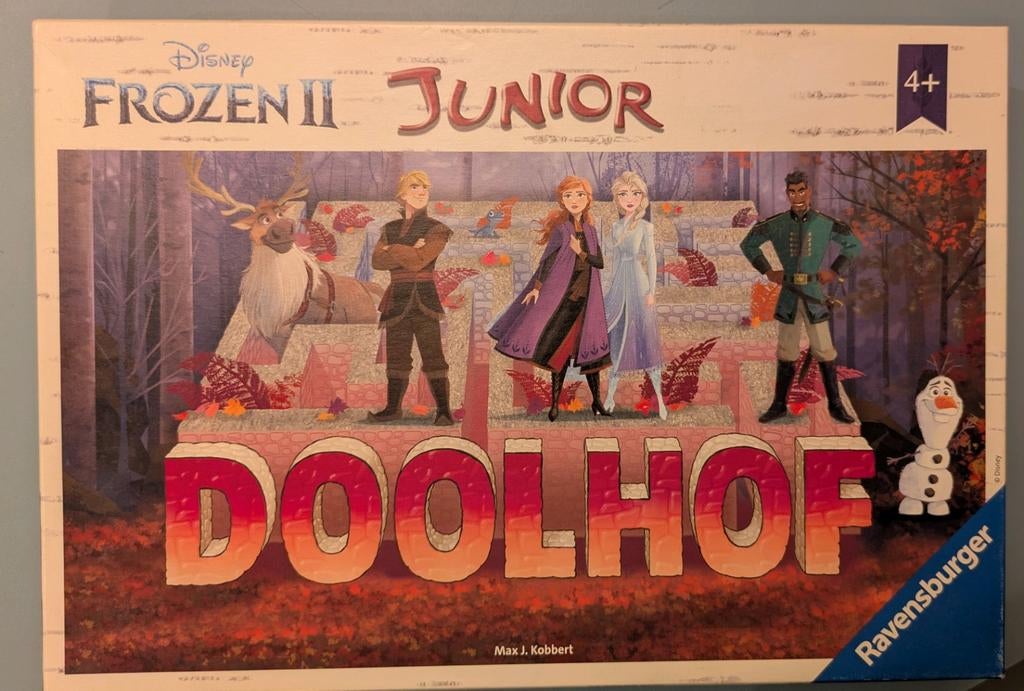 Spel Doolhof Frozen II Ravensburger, Ophalen