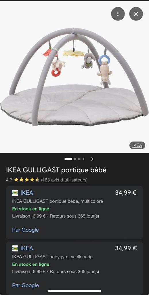 Tapis d’éveil bébé, Enlèvement, Comme neuf