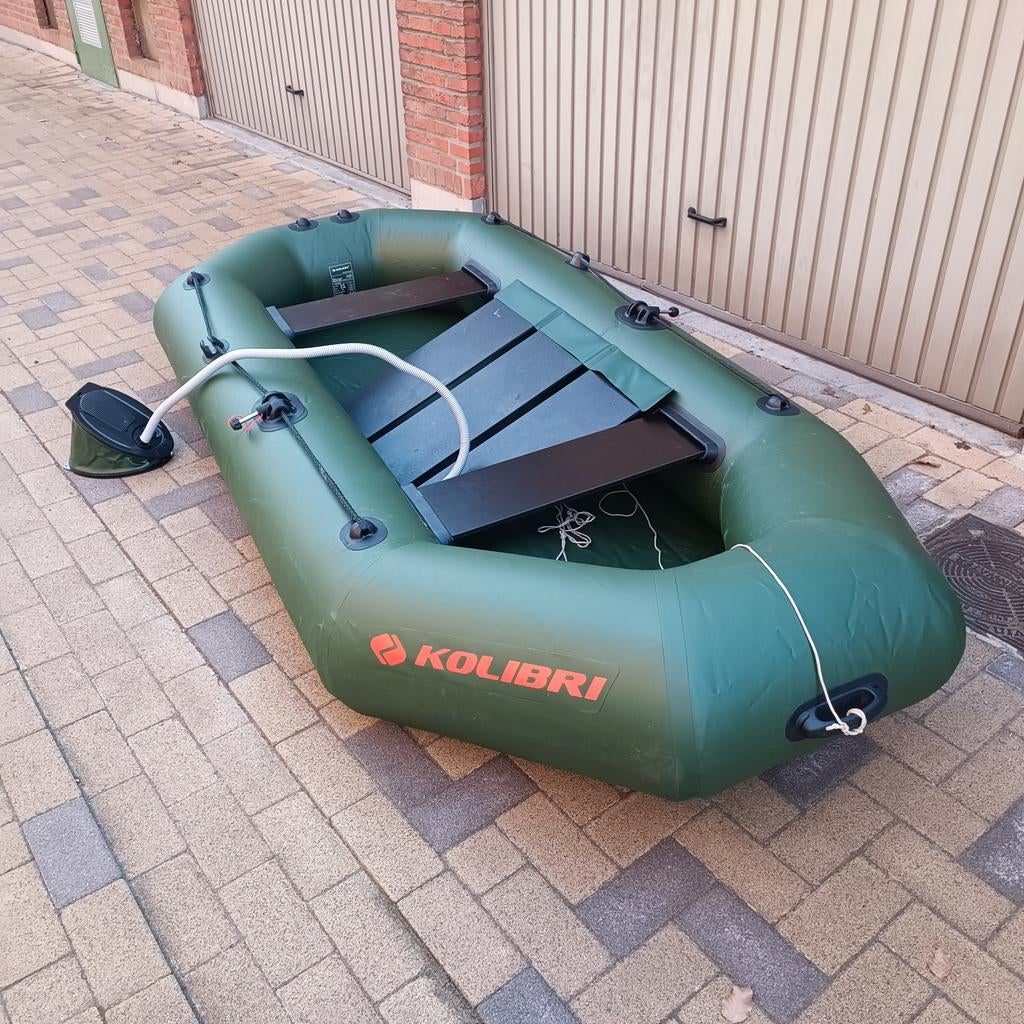 Rubberboot Kolibri K-280T, Watersport en Boten, Kano's, Ophalen, Zo goed als nieuw, Twee personen, Overige typen