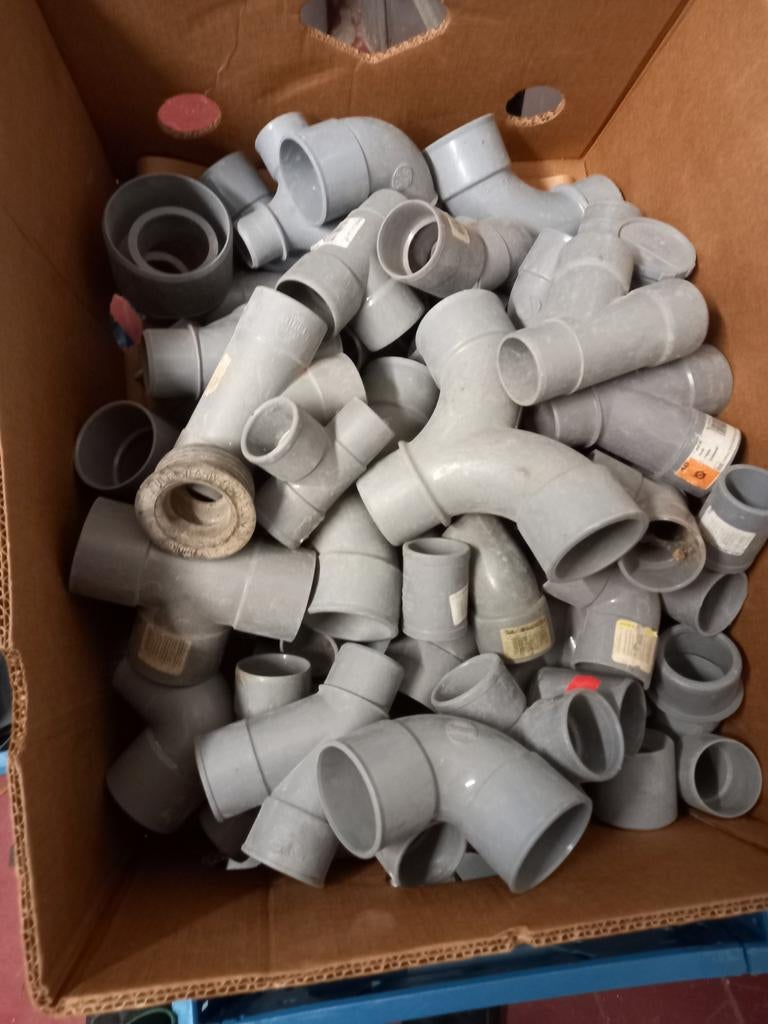 lot 70-delig accessoirestuk voor pvc-buis 32.40.50, Ophalen, PVC