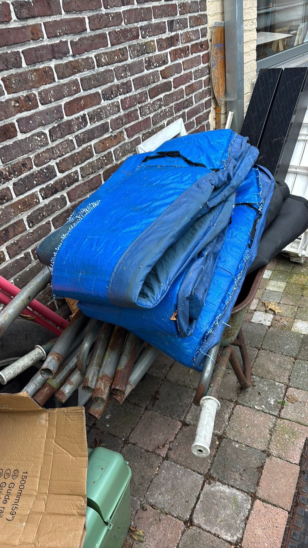 Trampoline 5m, Ophalen, Gebruikt