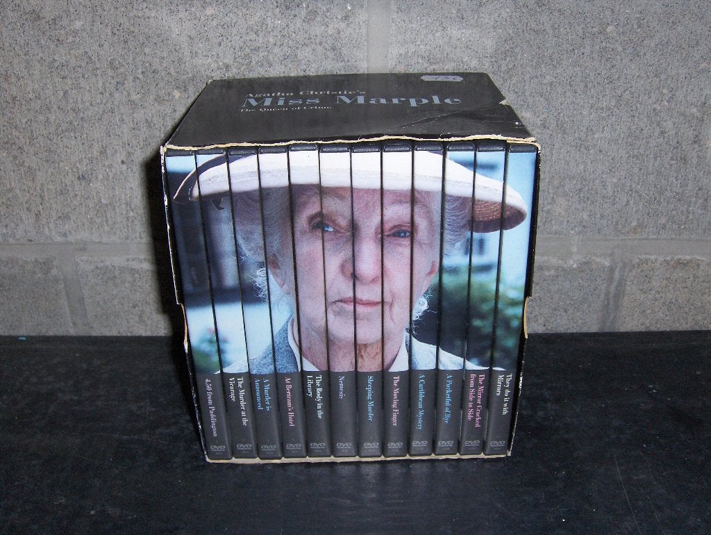 2 DVD BOXEN MISS MARPLE 15€, Ophalen, Gebruikt, Misdaad