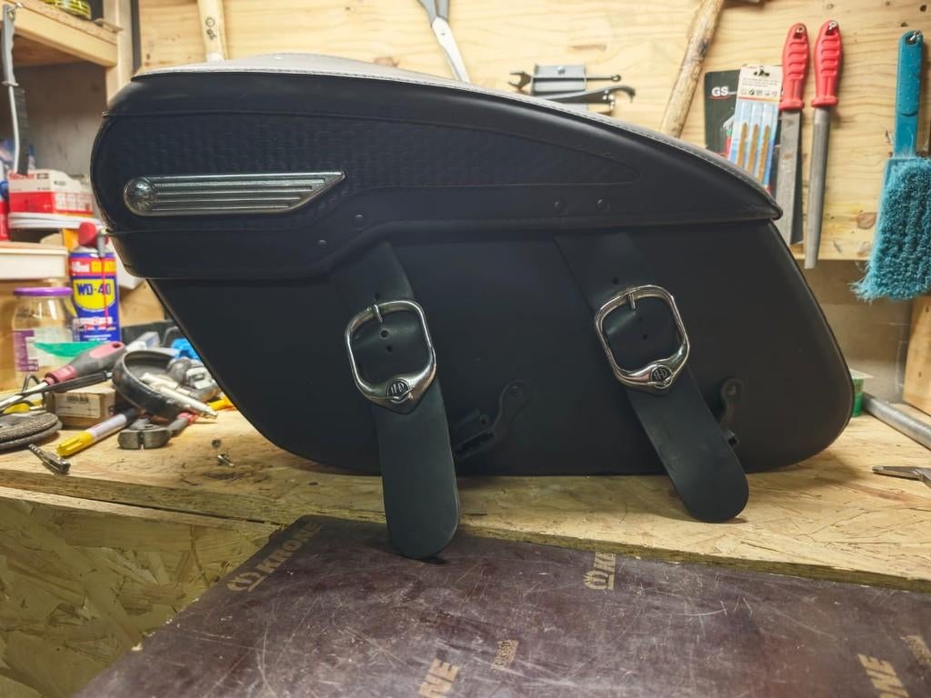 Harley-Davidson Touring – Saddlebag OEM, Motoren, Accessoires | Koffers en Tassen, Ophalen, Gebruikt