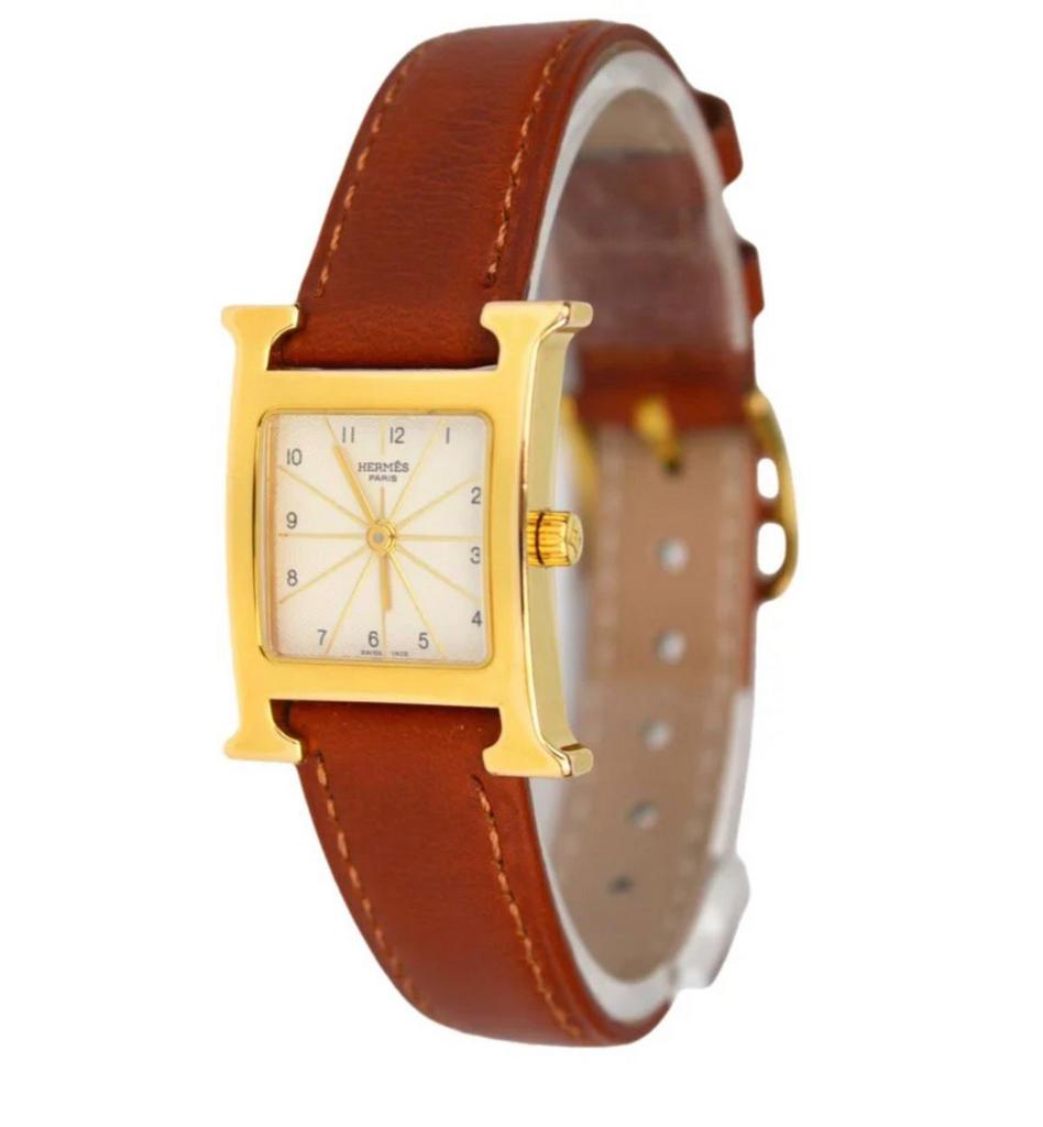 Heure H Hermès horloge met doos & aankoopbewijs, Ophalen, Zo goed als nieuw, Polshorloge