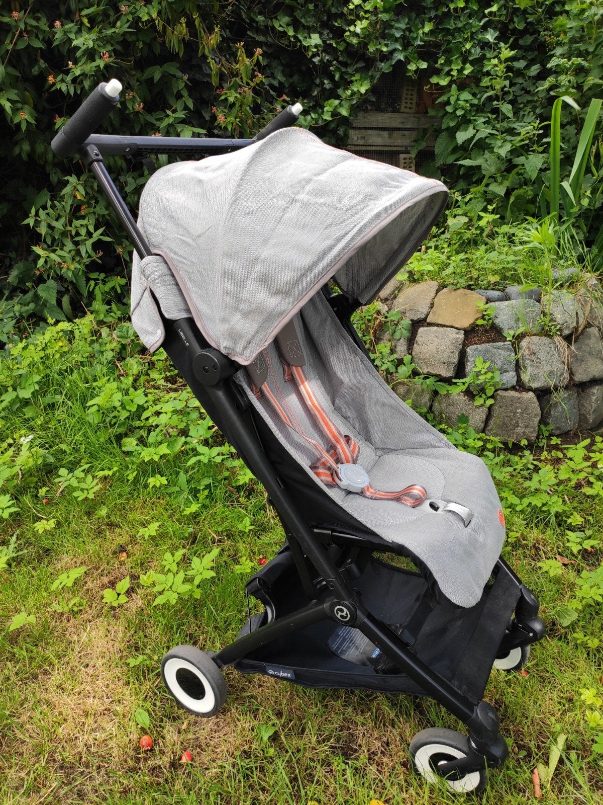 Cybex Libelle compacte buggy licht grijs/zwart * reizen *, Ophalen, Zo goed als nieuw, Overige merken, Verstelbare rugleuning
