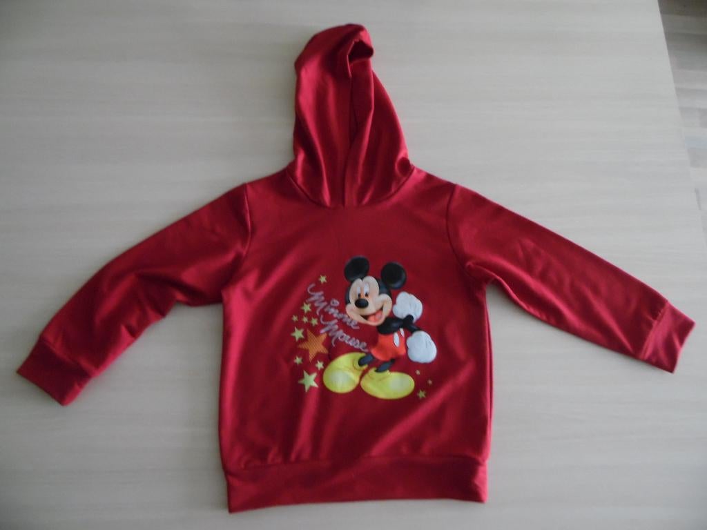 MICKEY DISNEY HOODIE NIEUW, Kinderen en Baby's, Kinderkleding | Maat 110, Nieuw, Jongen, Trui of Vest, Ophalen of Verzenden