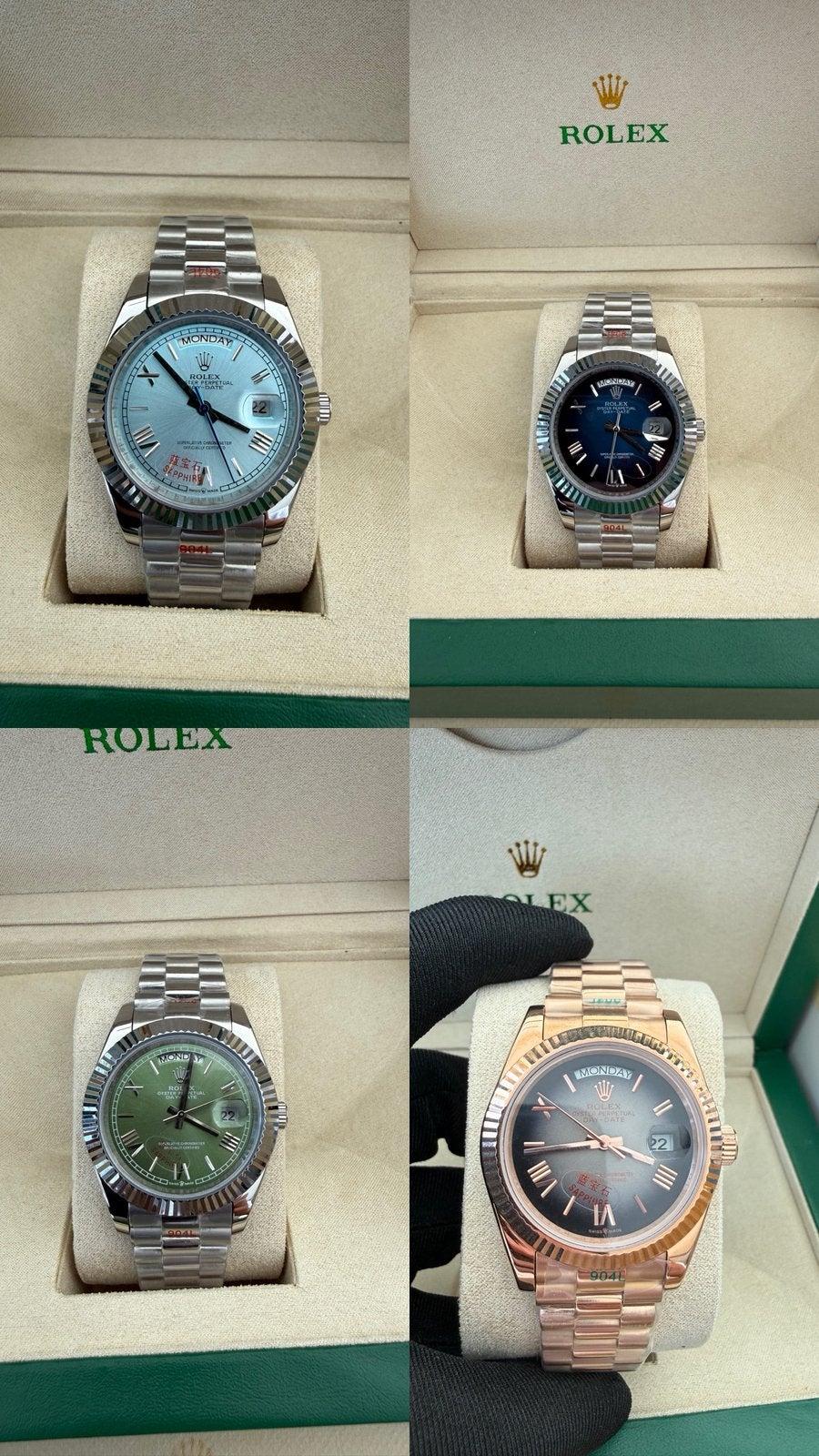 Rolex day-date, Handtassen en Accessoires, Horloges | Heren, Nieuw, Polshorloge, Rolex, Ophalen of Verzenden