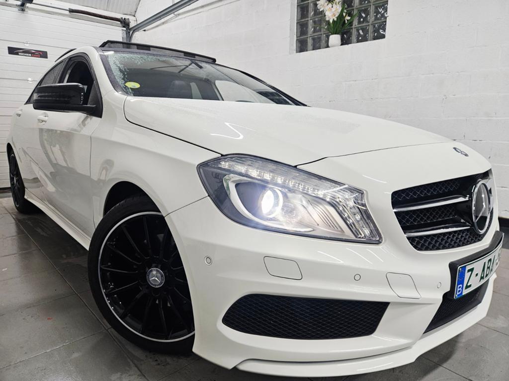 MERCEDES-BENZ A180D AMG AUTOMAAT 1E EIGENAAR, Auto's, Mercedes-Benz, Particulier, A-Klasse, Diesel, Automaat, Onderhoudsboekje
