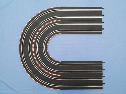 Carrera go uitbreiding - dubbele bocht R1 + R2, Carrera, Ophalen of Verzenden, Elektrisch, Racebaan