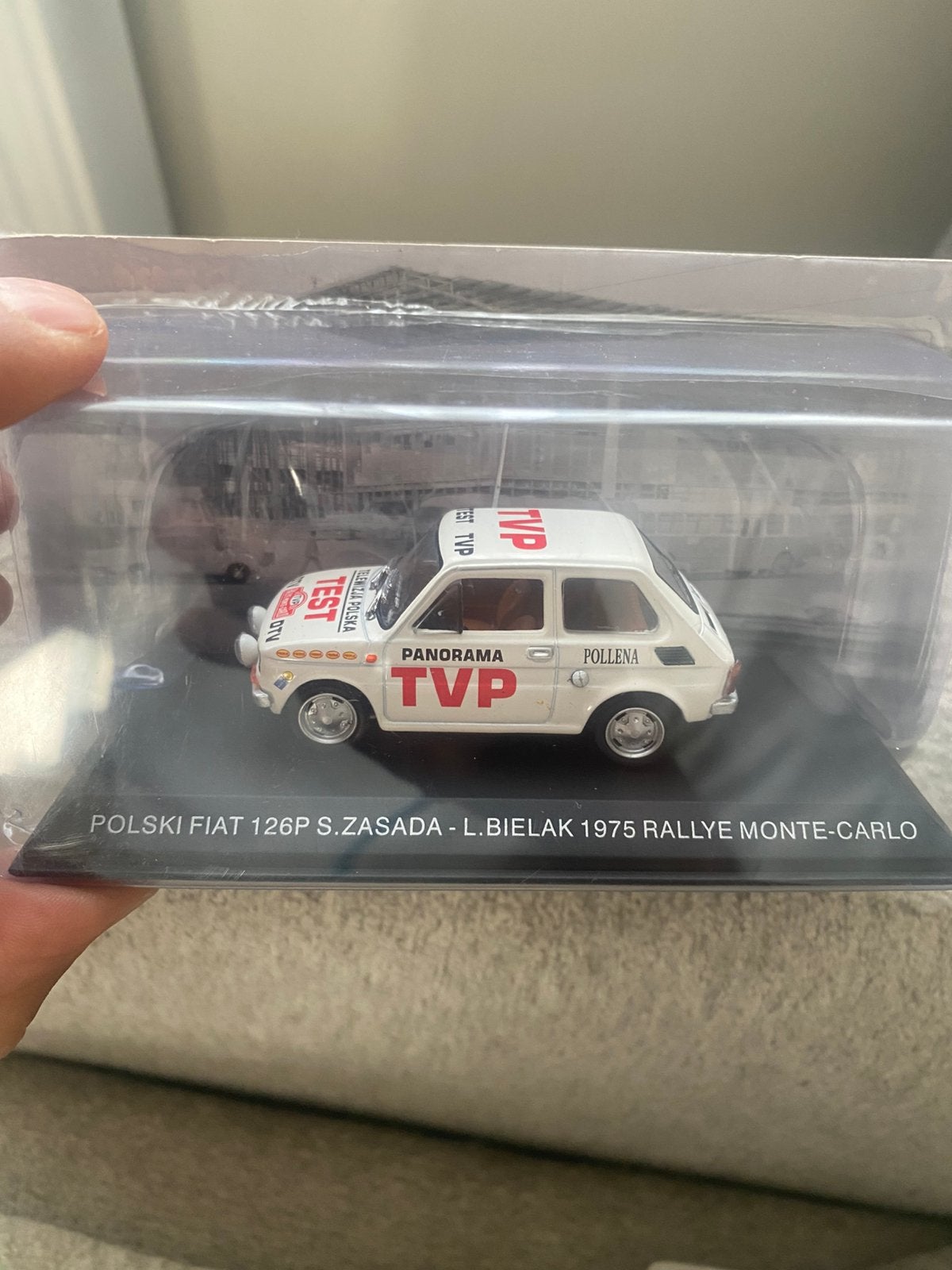 Fiat Polski 126 Rally van Monte Carlo 1975, Hobby en Vrije tijd, Ophalen of Verzenden, Zo goed als nieuw