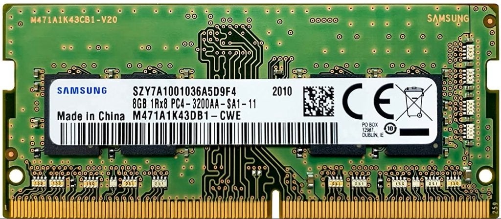 8GB DDR4 RAM, Computers en Software, Ophalen of Verzenden, Gebruikt, Intern