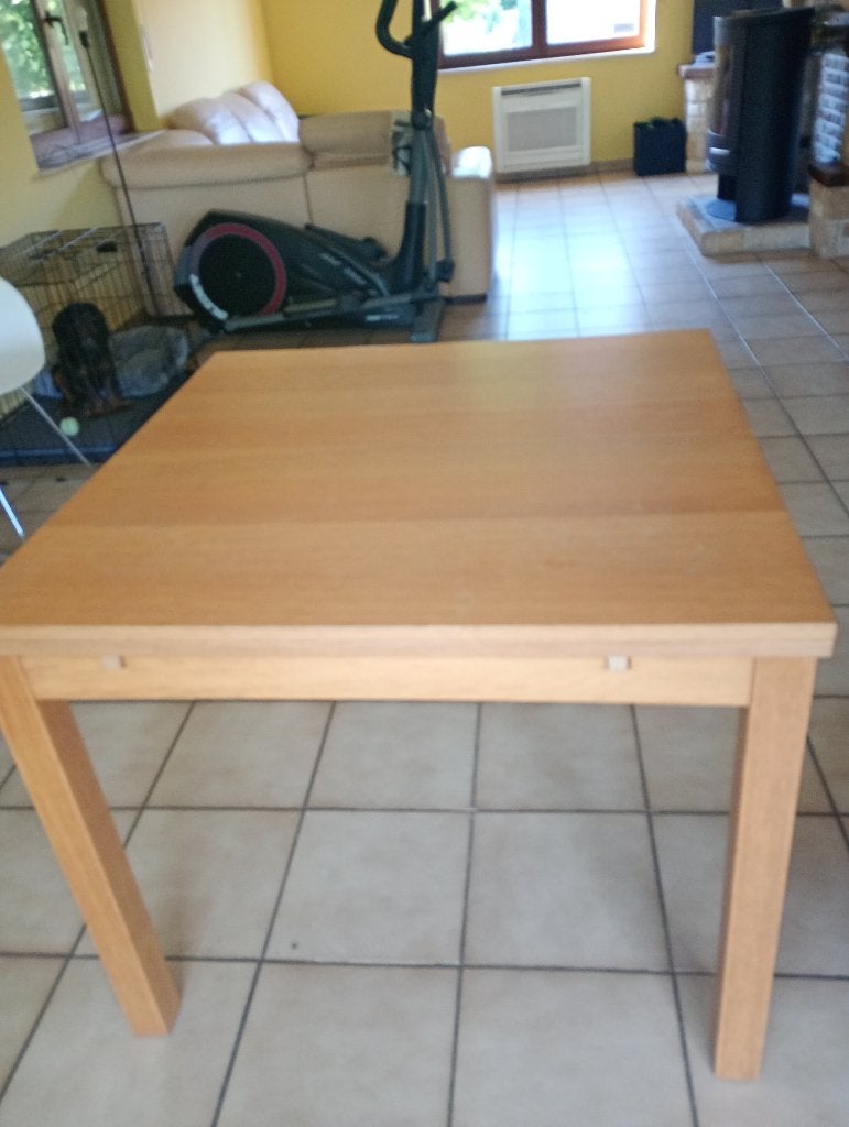 Uittrekbare tafel, Huis en Inrichting, Ophalen, Overige materialen, Gebruikt, 50 tot 100 cm