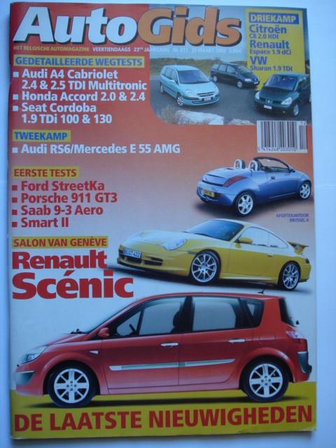 AutoGids 611, Boeken, Auto's | Folders en Tijdschriften, Gelezen, Algemeen, Verzenden