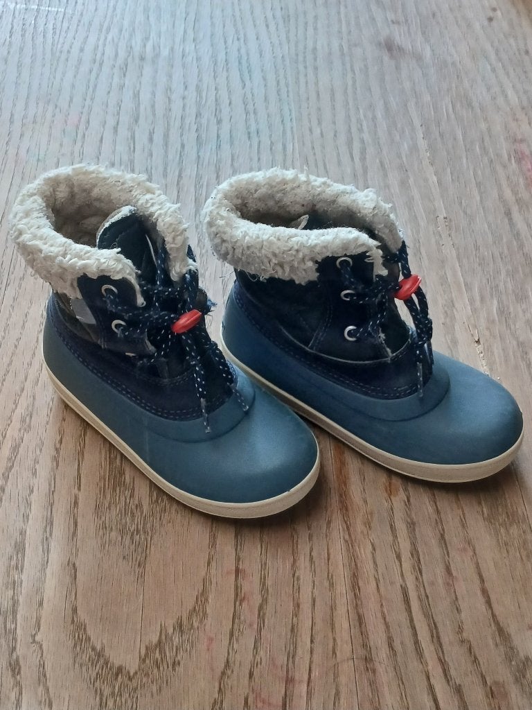 Olang Blauwe Snowboots / Winterlaarzen Maat 27-28, Kinderen en Baby's, Gebruikt, Jongen of Meisje, Ophalen of Verzenden, Laarzen