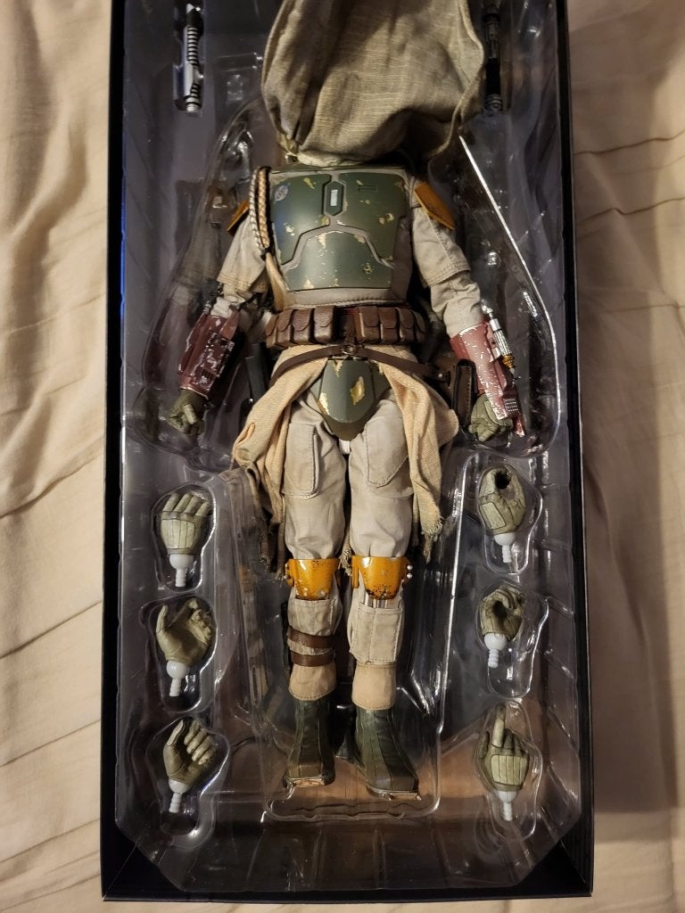 Boba Fett sixth scale Mythos Sideshow hot toys Star Wars, Ophalen of Verzenden, Nieuw, Beeldje of Buste