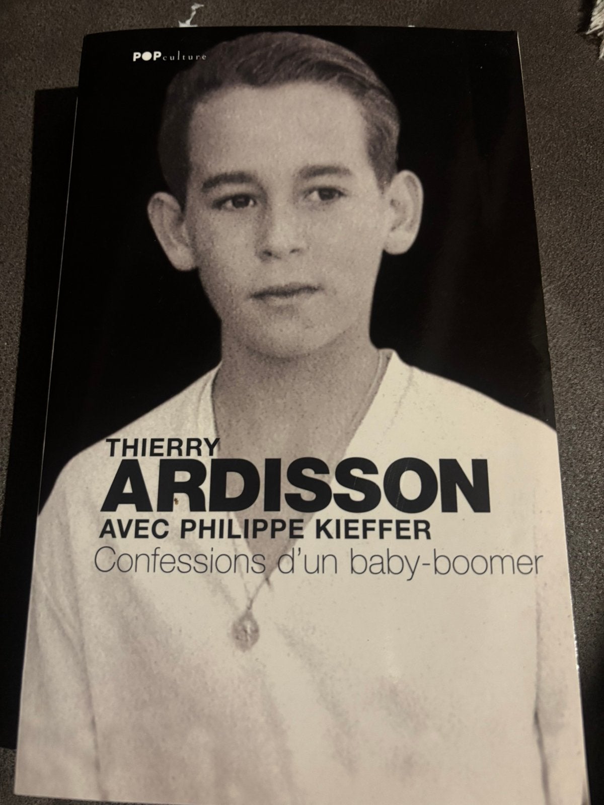 Ardisson Confession d’un baby-boomer, Enlèvement ou Envoi, Utilisé