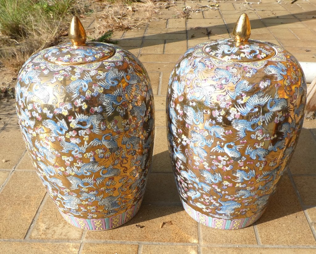 paire de vases chinois, Enlèvement ou Envoi