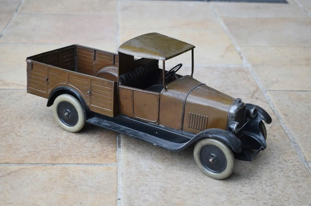 rare jouet CIJ citroen B14 camion ridelle 1928, Enlèvement ou Envoi
