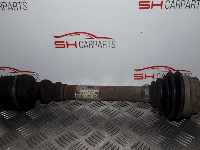Aandrijfas links-voor van een Citroen C4, Gebruikt, -, Ophalen of Verzenden, -