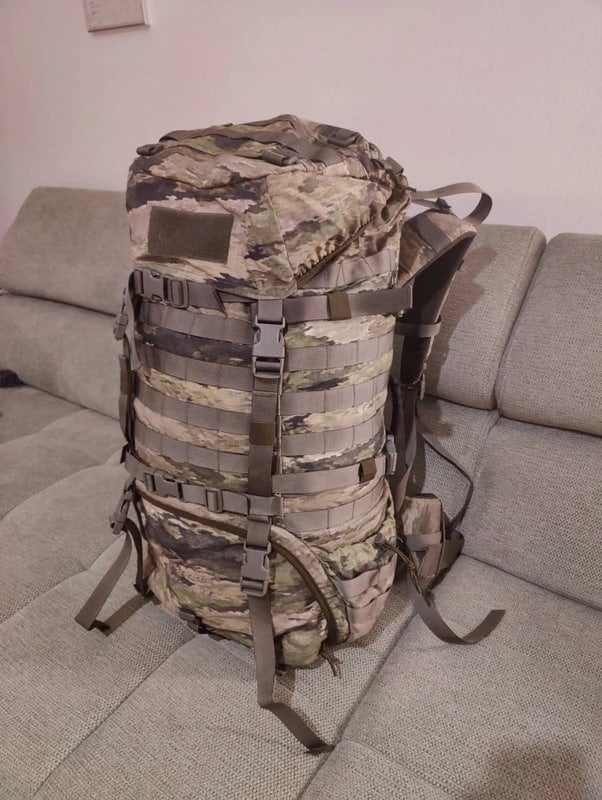 Wisport Raccoon 85 rugzak 85L Cordura camo, Overige merken, 40 cm of meer, Zo goed als nieuw, 60 cm of meer