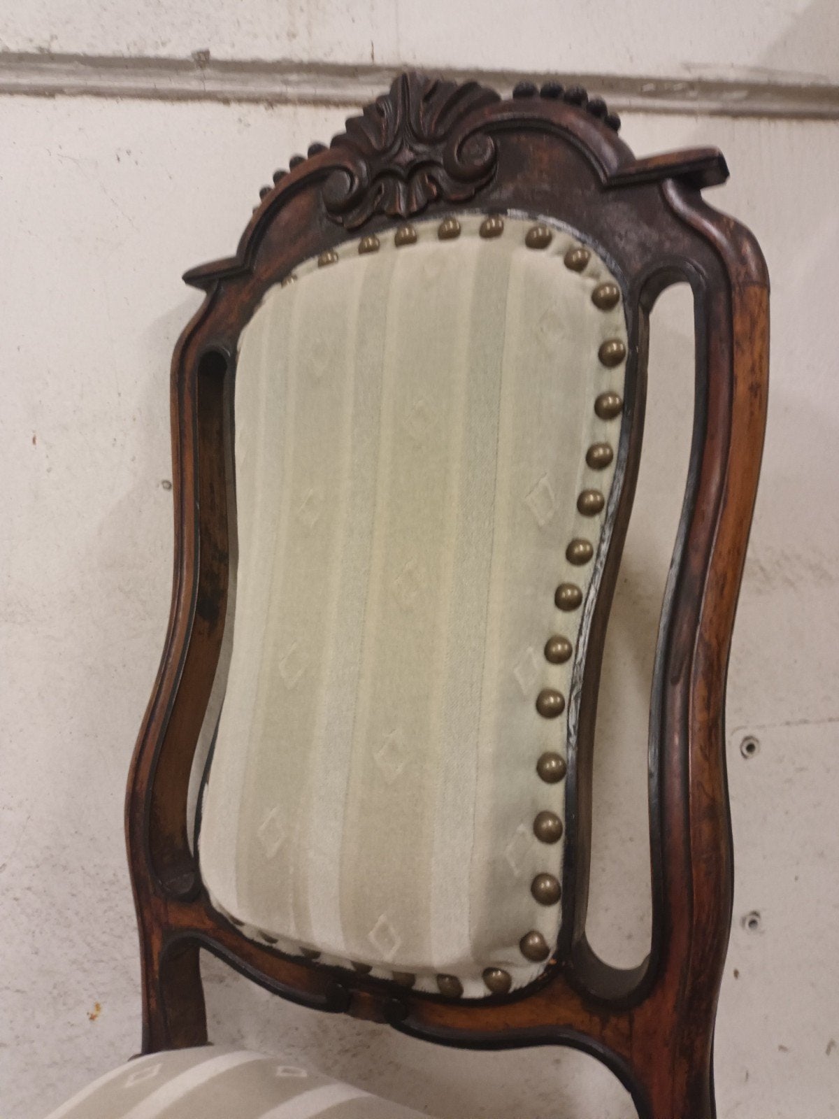 Prachtige antieke eetkamerstoel – Willem III / Biedermeier s, Ophalen