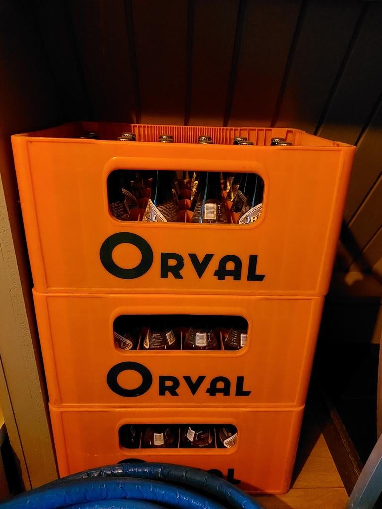3 Bakken Orval - vraagprijs € 100/bak, Enlèvement