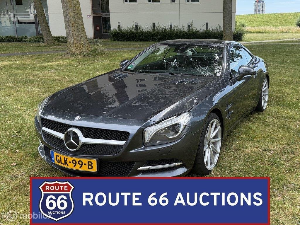 Mercedes-Benz SL 500 | 2013 | Route 66 Auctions, Auto's, Mercedes-Benz, Gebruikt, Zwart, Bedrijf, Handgeschakeld
