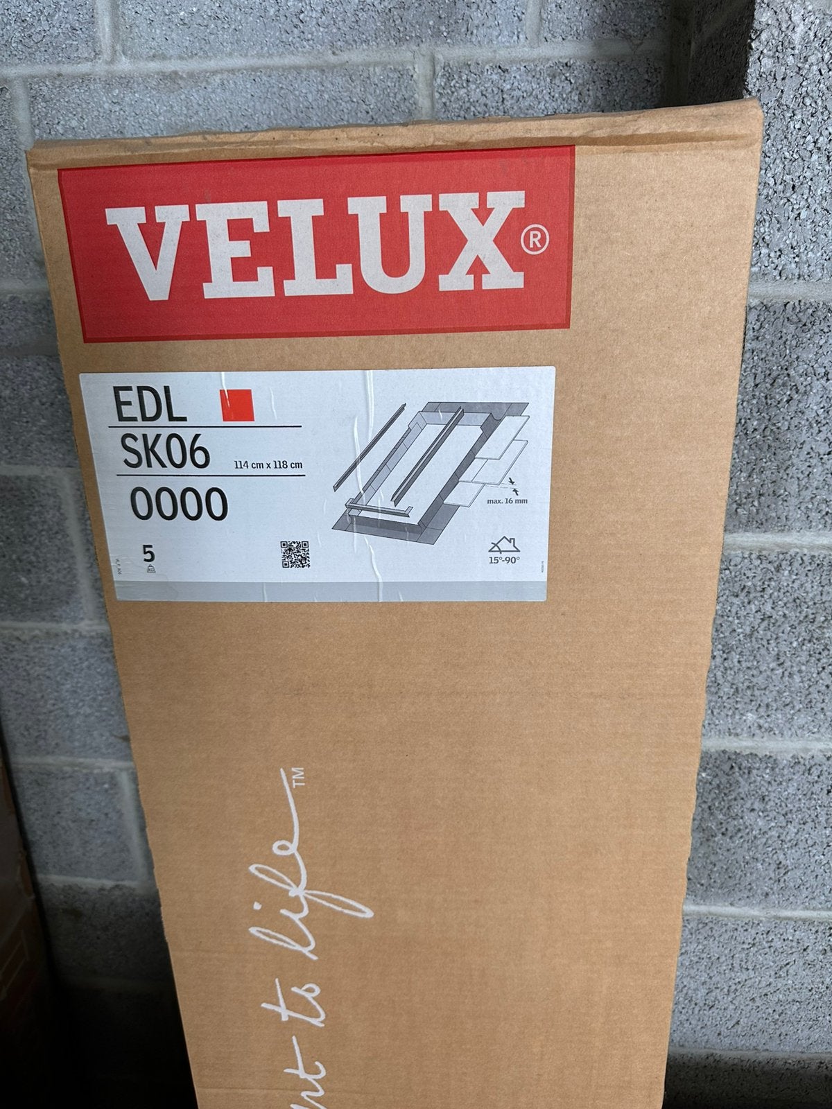 Raccordement  VELUX type EDL SK06 0000, Bricolage & Construction, Enlèvement, Neuf, Lucarne