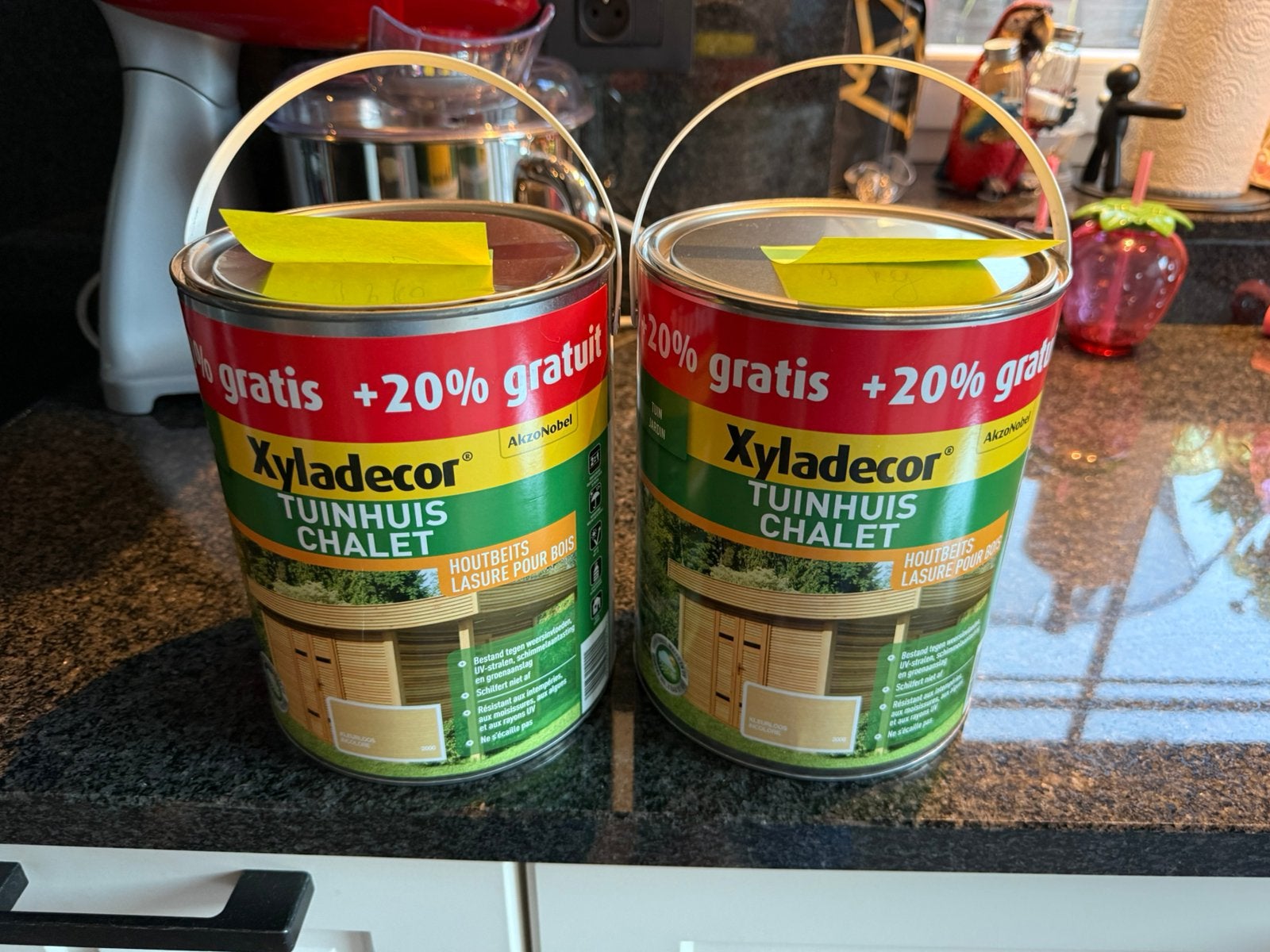 Teinture à bois Xyladecor pour abri de jardin incolore, Enlèvement, Comme neuf