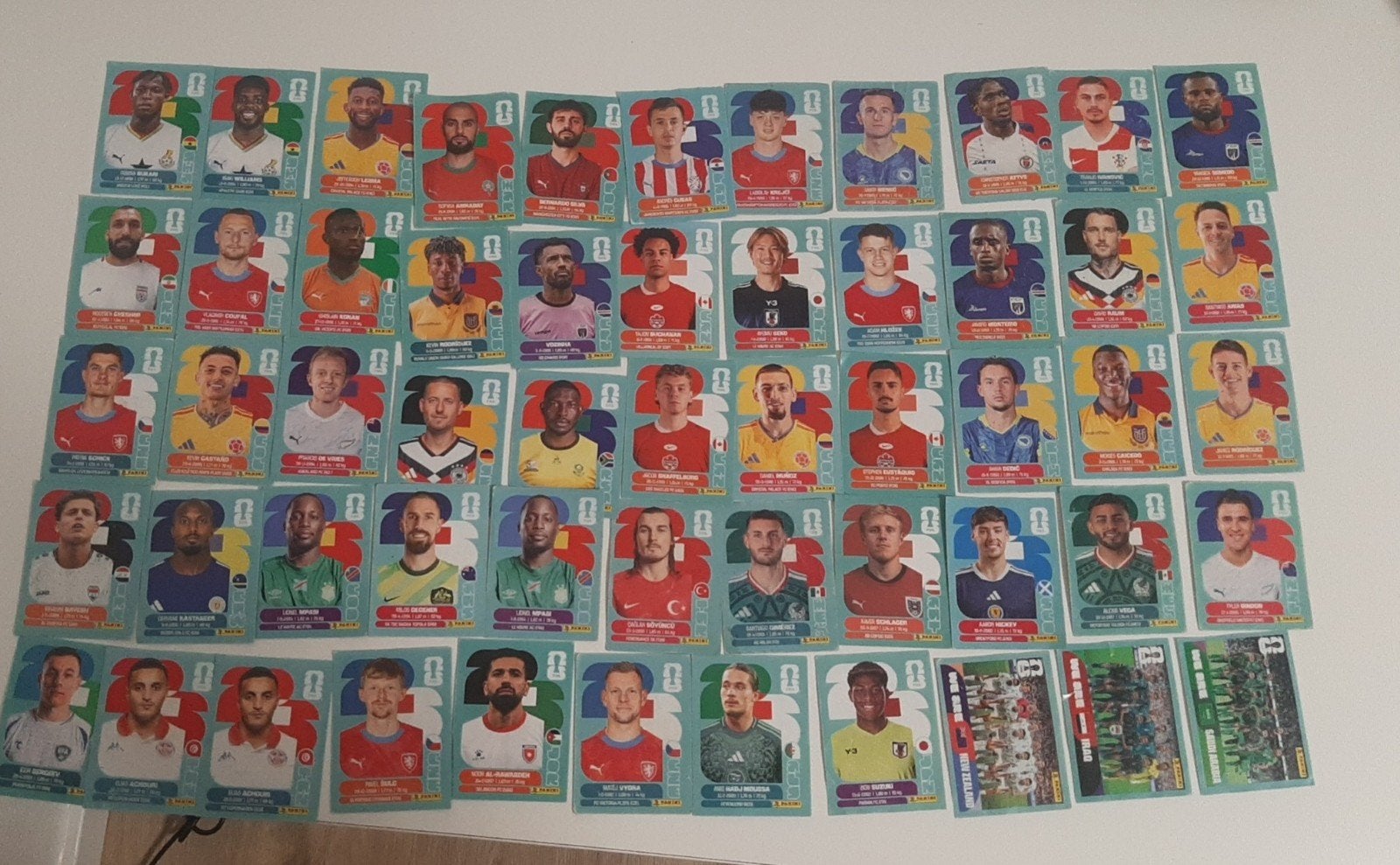 Panini FIFA World Cup 2026 stickers 55 stuks, Verzamelen, Ophalen