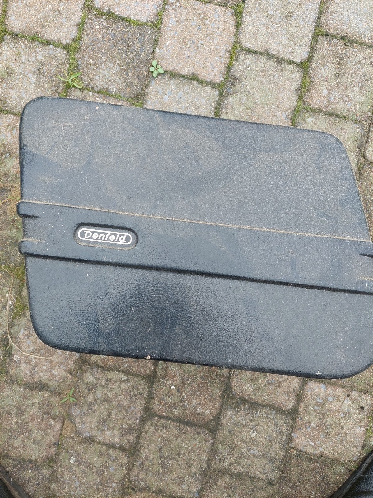 1 koffer denfeld moto motorfiets oldtimer, Motoren, Ophalen, Gebruikt