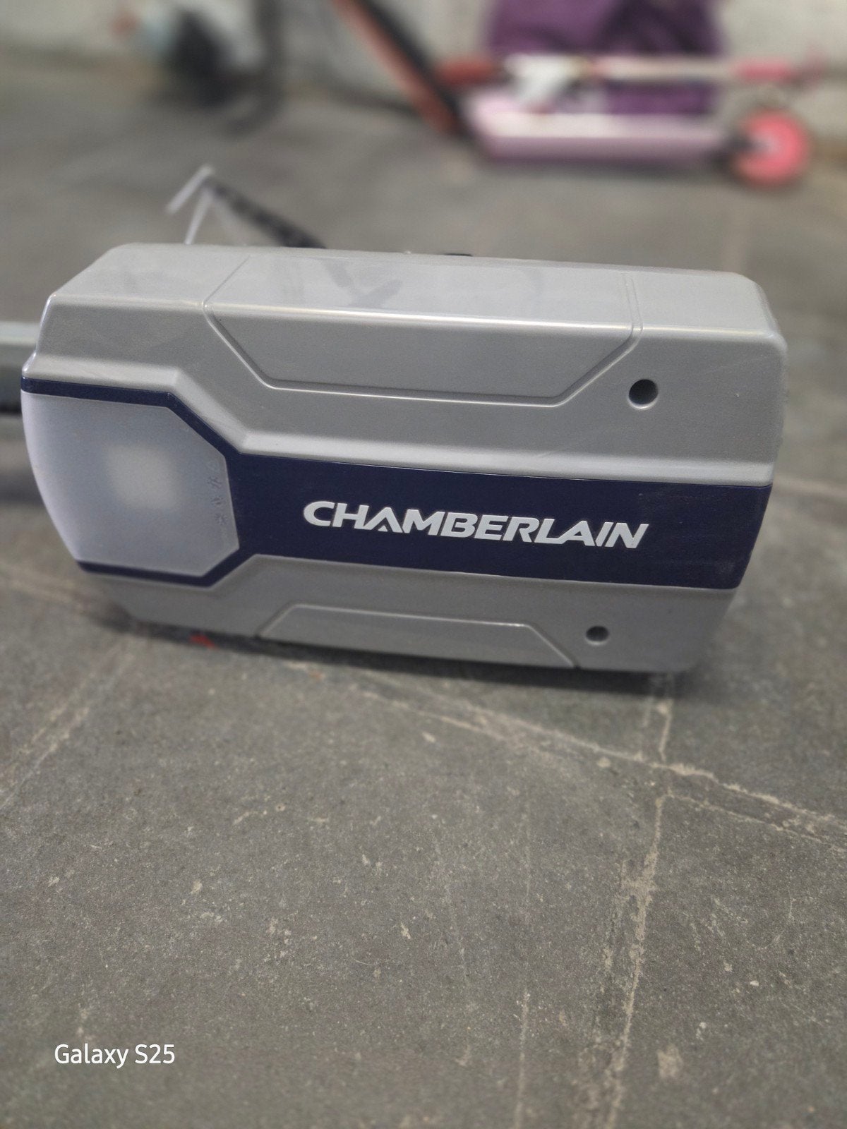 garage poort opener, Ophalen