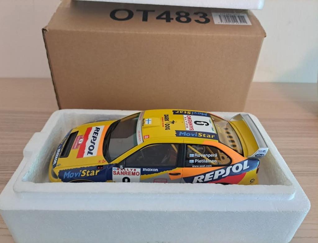 Seat Cordoba WRC Rovanpera OT483 OTTO 1/18 Neuve, Enlèvement ou Envoi, Neuf, Voiture, OttOMobile