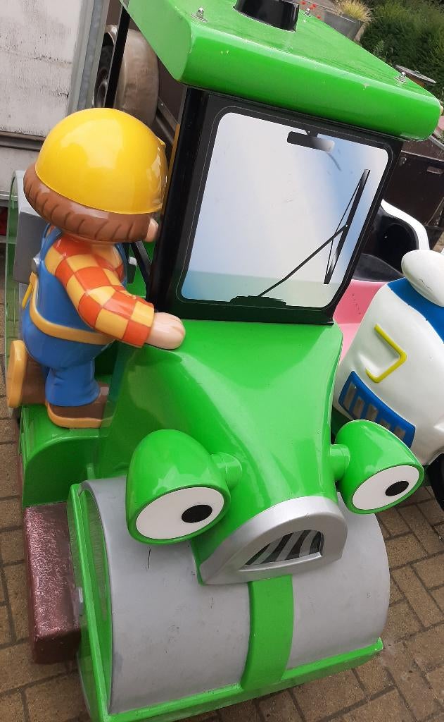 Grote Bob de Bouwer kiddy ride, Ophalen, Gebruikt