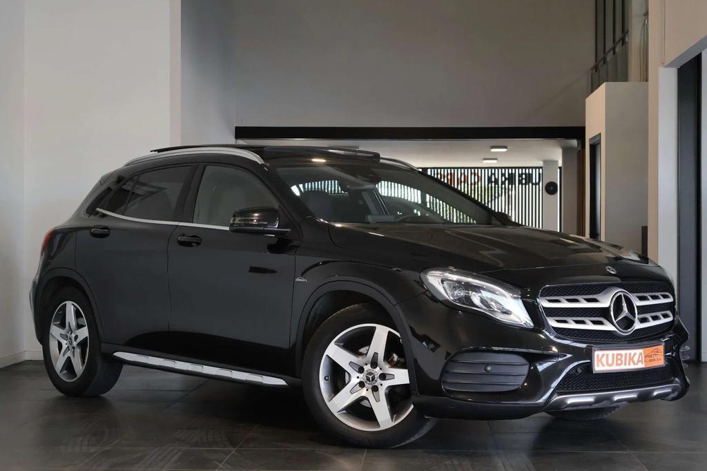 Mercedes-Benz GLA 200 GLA 200 d AMG CruiseC Pano Navi ZetelV, Auto's, Gebruikt, 4 cilinders, 136 pk, Zwart