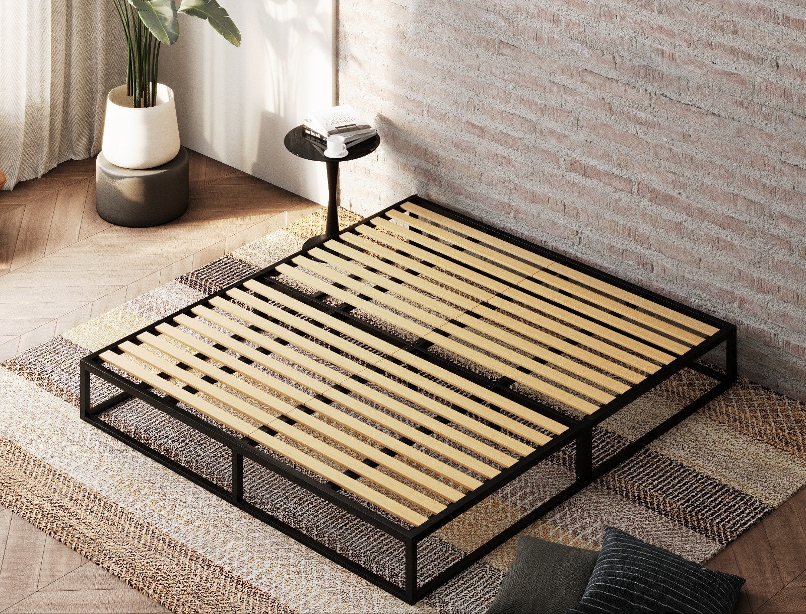Lit 160x200 EMMA METAL ORIGINAL NEUF, Neuf, Queen size, Enlèvement, 160 cm
