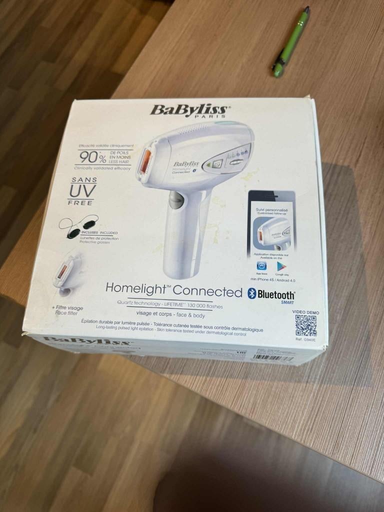 Babyliss ontharings app zoals nieuw, Ophalen, Zo goed als nieuw, Scheren en Epileren