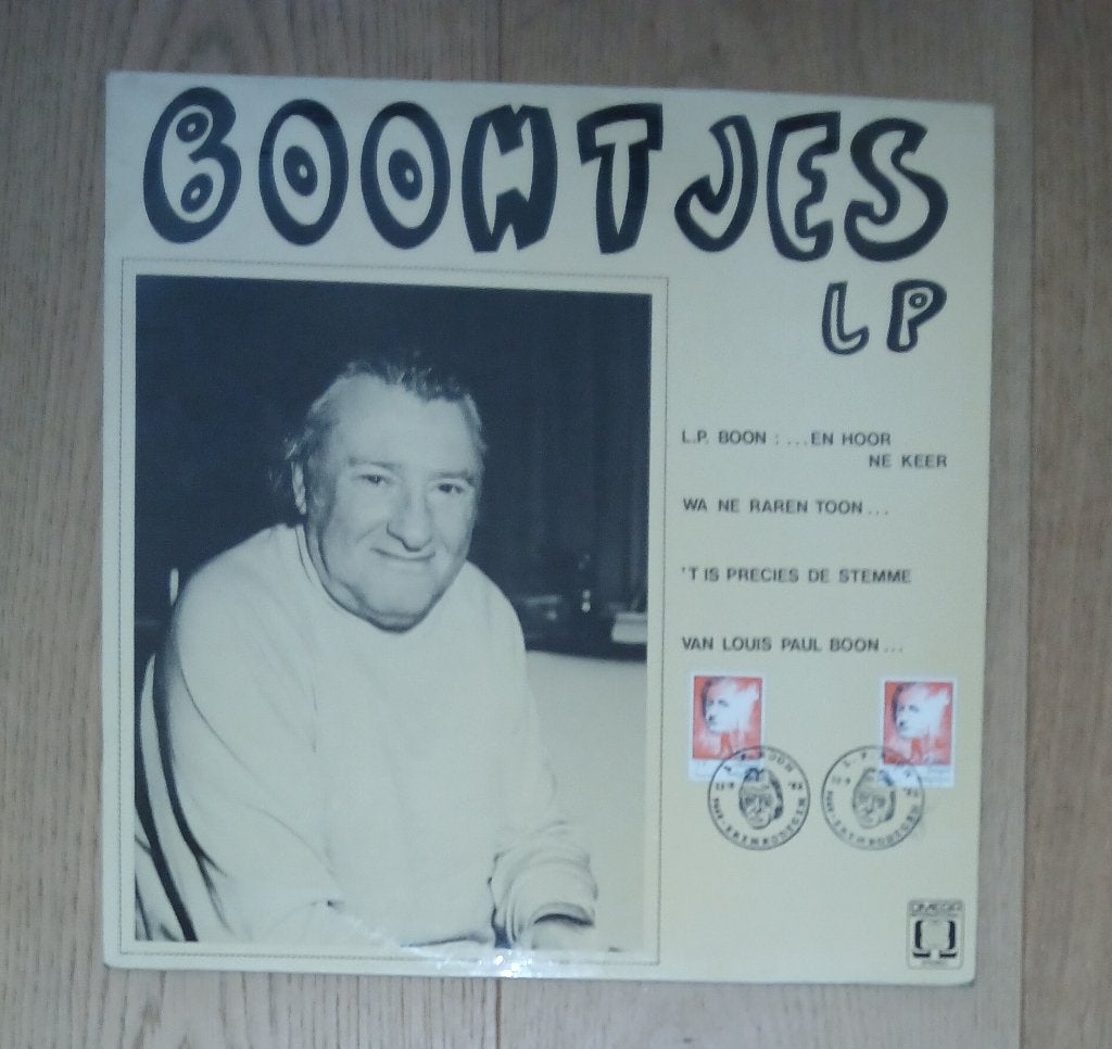 Louis Paul Boon LP vinyl Boontjes met Boon postzegels Aalst, Ophalen of Verzenden
