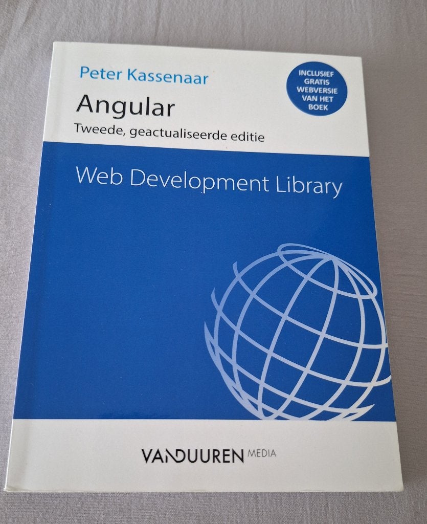 Angular Web Development Library, Peter Kassenaar, Enlèvement ou Envoi, Comme neuf, Autres sujets/thèmes