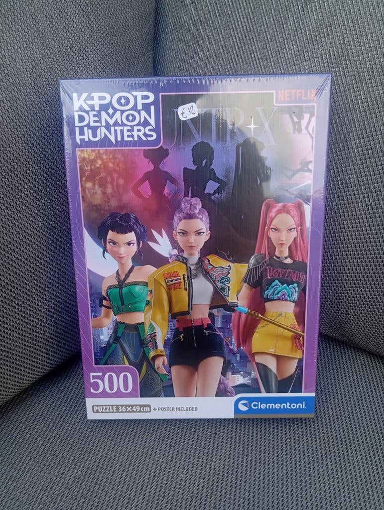 Puzzel K-Pop hunters, Ophalen
