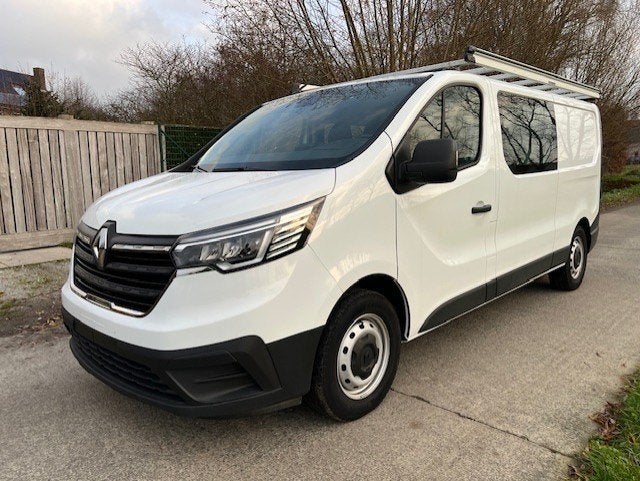Renault Trafic AUT 2.0 diesel dub cab 6PL H1L2 MET 59.000km, Auto's, Bestelwagens en Lichte vracht, Automaat, Stof, https://public.car-pass.be/vhr/32619b34-f8fc-45dd-aaa1-db8edf66296f