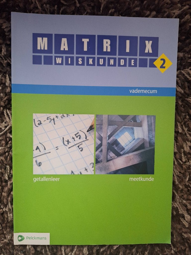 Matrix wiskunde 2,, Boeken, Ophalen, Zo goed als nieuw