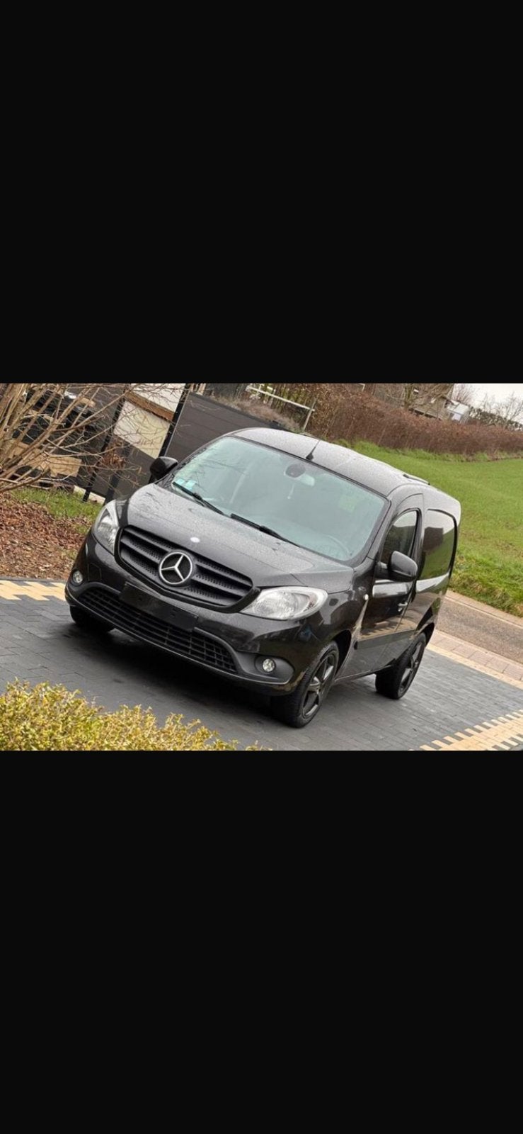 Mercedes Citan, 4 deurs, Zwart, Zwart, Leder