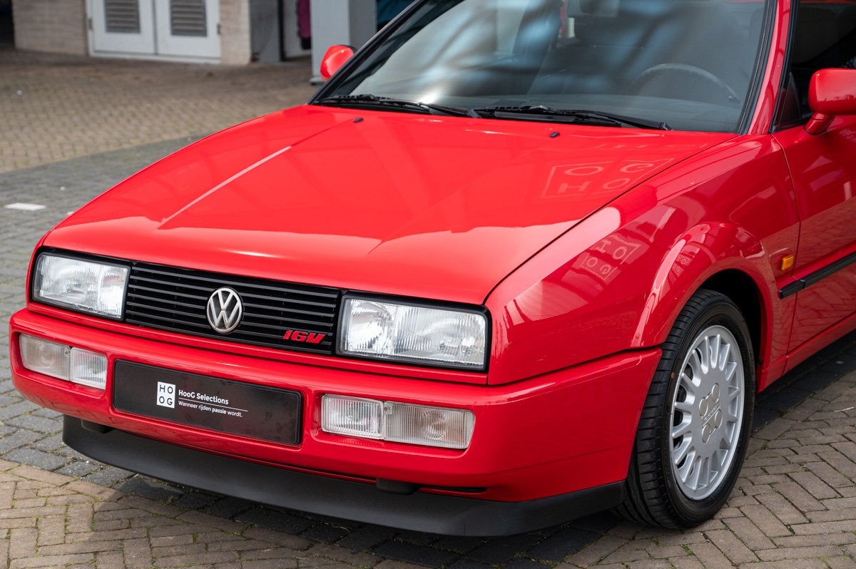 Volkswagen Corrado 1.8 16V (bj 1990), 100 kW, 4 zetels, Stof, 136 pk