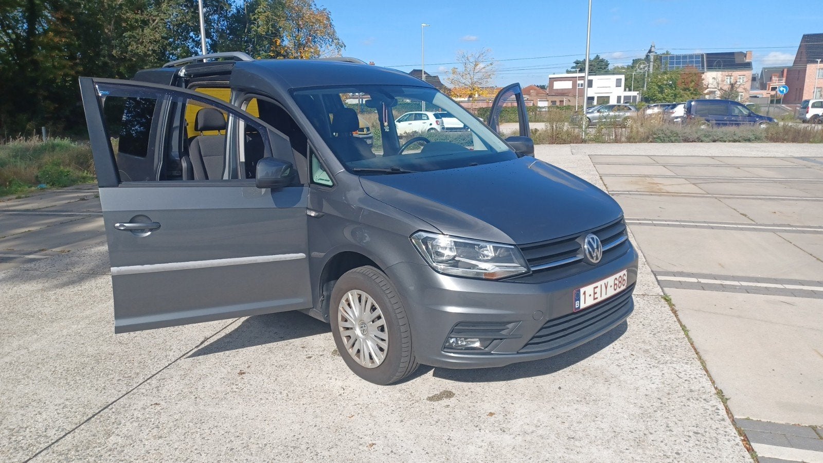 vW caddy 2.0 1ste eigenaar, Particulier, Dealer onderhouden, Te koop, Isofix